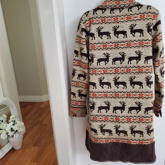 Fabulous Wool & Fleece Coat Large - Picture 2 of 9